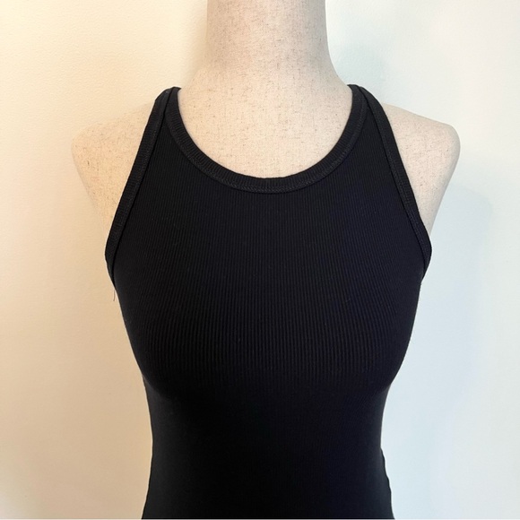 Forever 21 Black Ribbed Tank Top - Picture 2 of 6